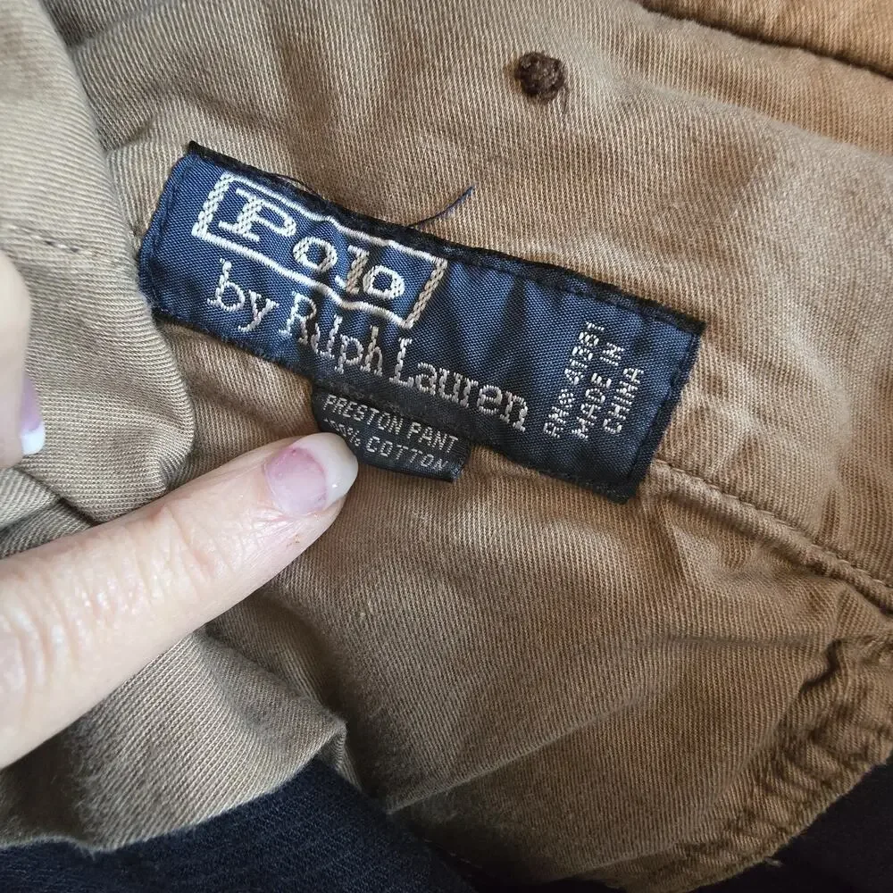 Vintage‎ Polo Ralph Lauren Corduroy Preston Pants Mens 40